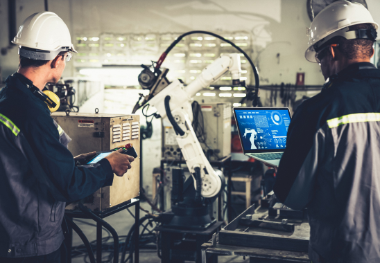Digital transformation in the manufacturing industry